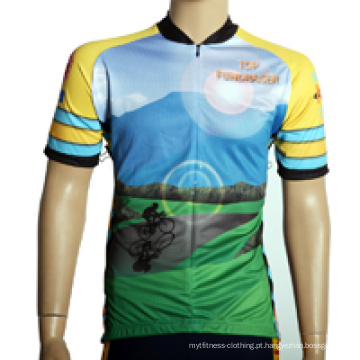 Custom Sublimation Sports desgaste de ciclismo para Boy e Girl